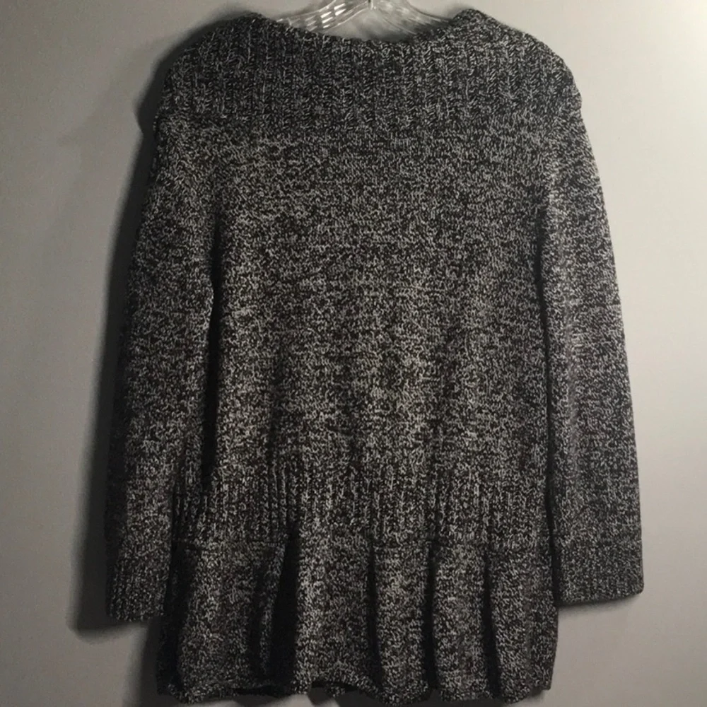 Christopher‎ & Banks sweater Chunky women’s size xl x-large 3 button heavier we…